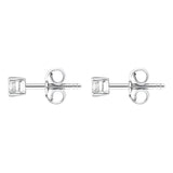 18ct White Gold 0.15ct Diamond Solitaire Stud Earrings FEU2113