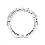 Platinum Brilliant Cut 1.52ct Diamond Half Eternity Ring BLC-181