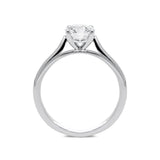 Platinum 1.02ct Diamond Brilliant Cut Solitaire Ring FEU-2082