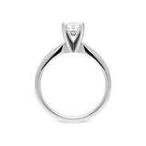 Platinum 0.80ct Diamond Solitare Ring R1125